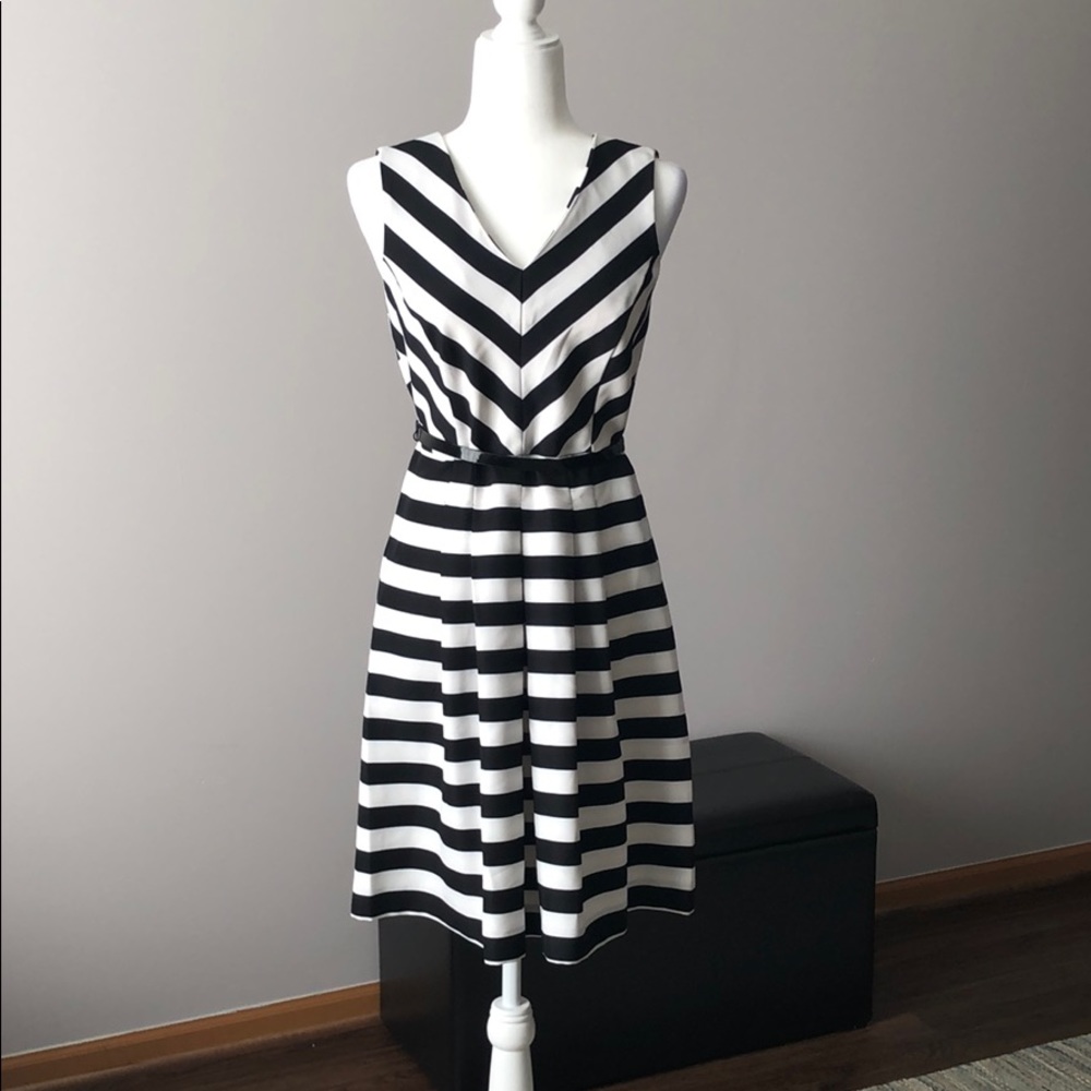 Black and white Dress